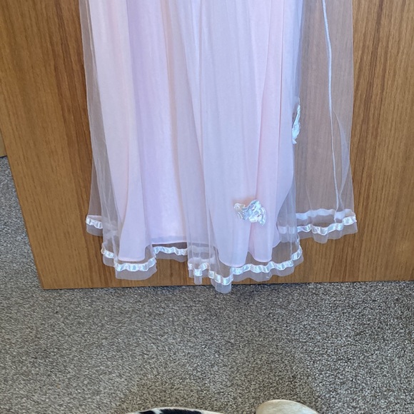 Vintage Pink Blush Womens Nighty nightgown - Picture 2 of 11